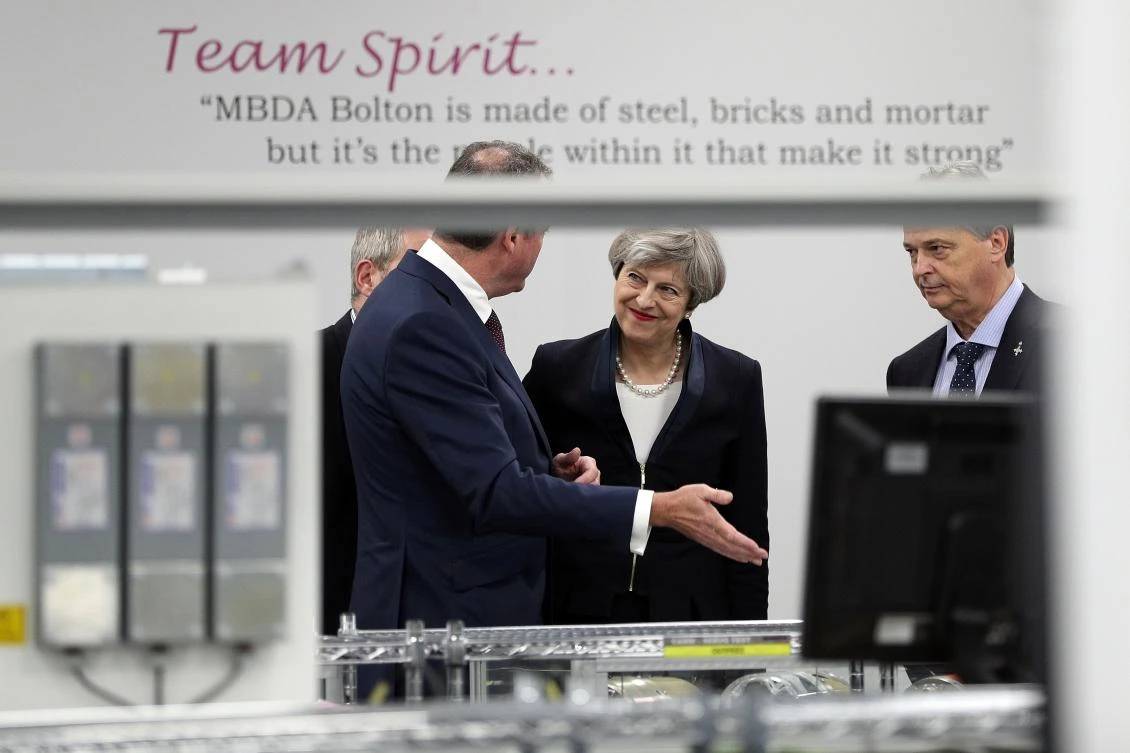 British Prime Minister Theresa May. (AFP)