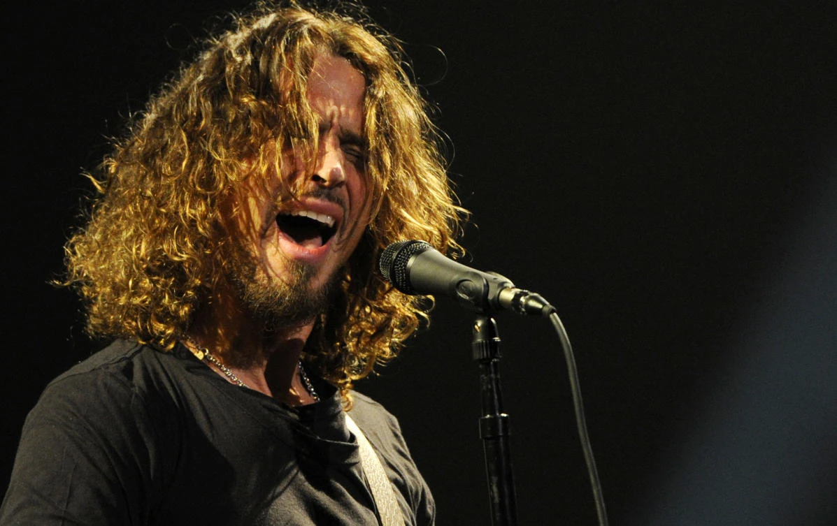 In this Feb. 13, 2013 file photo, Chris Cornell of Soundgarden performs during the band's concert at the Wiltern in Los Angeles. Cornell, 52, who gained fame as the lead singer of the bands Soundgarden and Audioslave, died at a hotel in Detroit and police said Thursday, May 18, 2017, that his death is being investigated as a possible suicide. (AP)