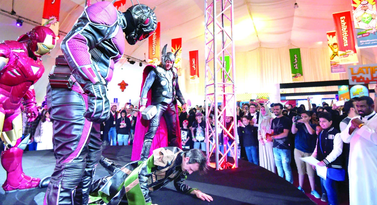 The first-ever Saudi Comic-Con took place in Jeddah and a crowd of more than 20,000 flocked to the event in February. (AN photo)