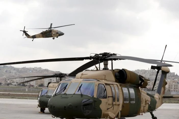 A US-Saudi arms deal to be signed on Saturday includes a pledge to assemble 150 Lockheed Martin Blackhawk helicopters in Saudi Arabia. (File photo: Reuters)