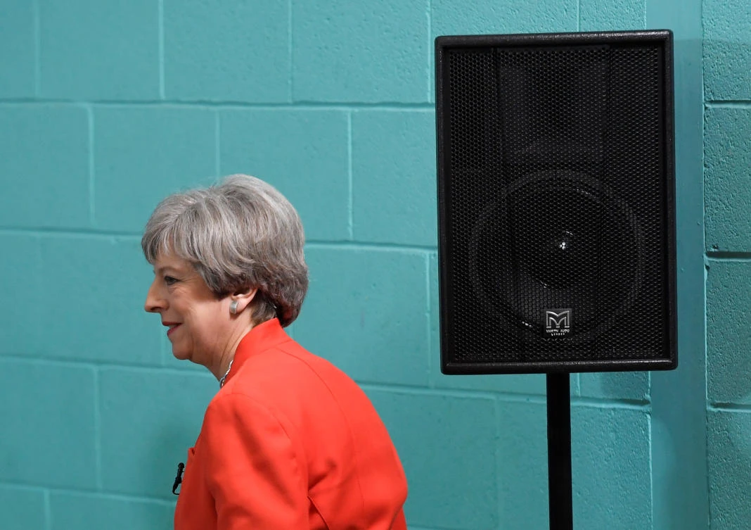 Britain's Prime Minister Theresa May. (Reuters)