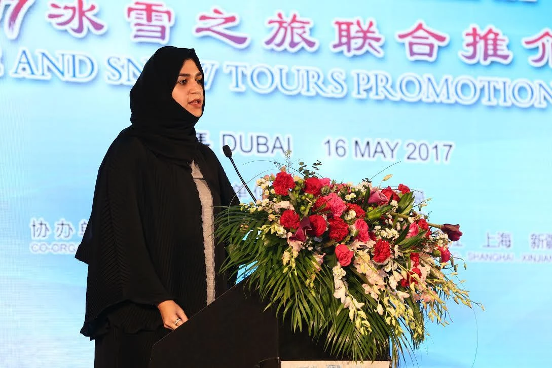 Hoor Al-Khaja, China market manager at Dubai Department of Tourism and Commerce. Marketing (DTCM)