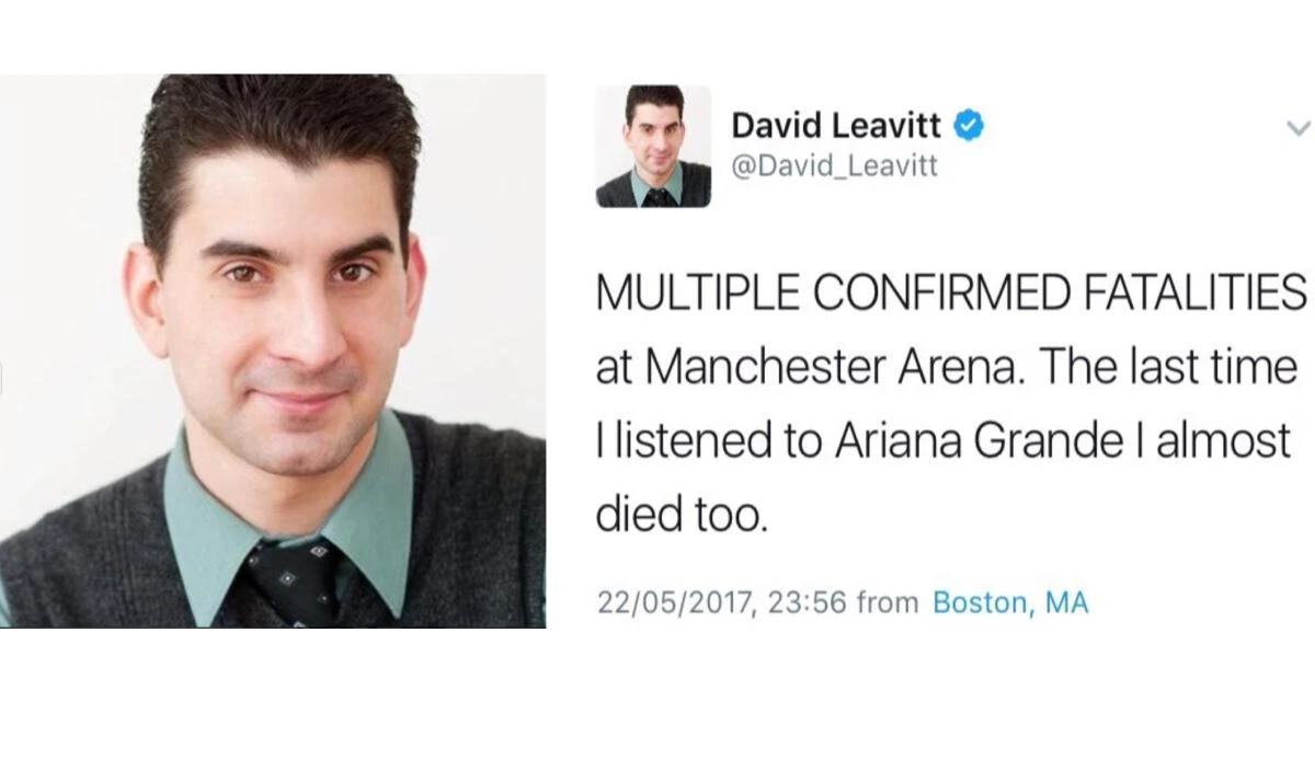 Leavitt’s tweet, since deleted, drew great backlash online. (Twitter)