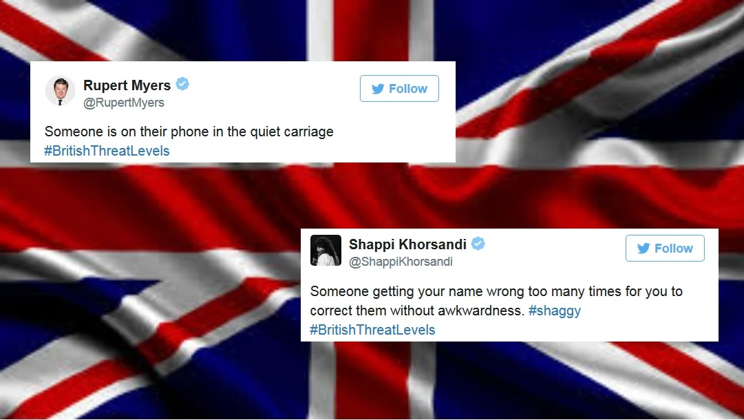 British Twitter users have taken it upon themselves to rally together and use humor to combat fear.
