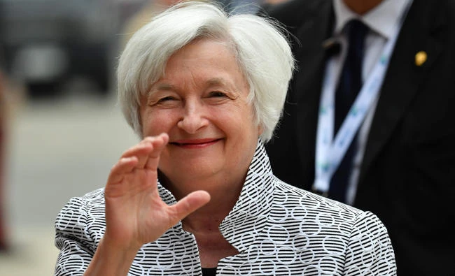 US Federal Reserve Chairperson Janet Yellen