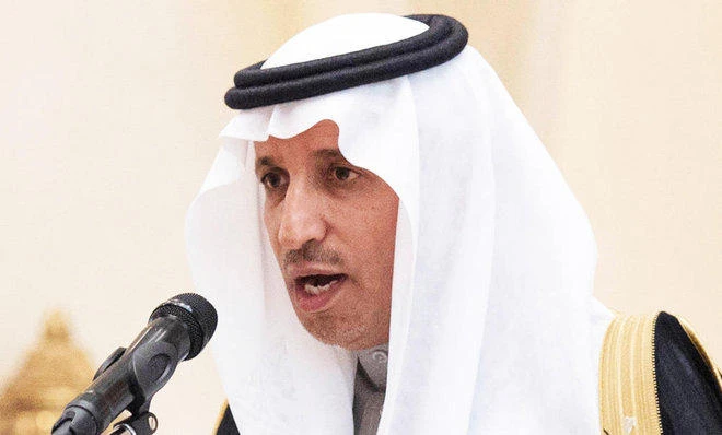 Labor Minister Ali Nasser A l-Ghafees
