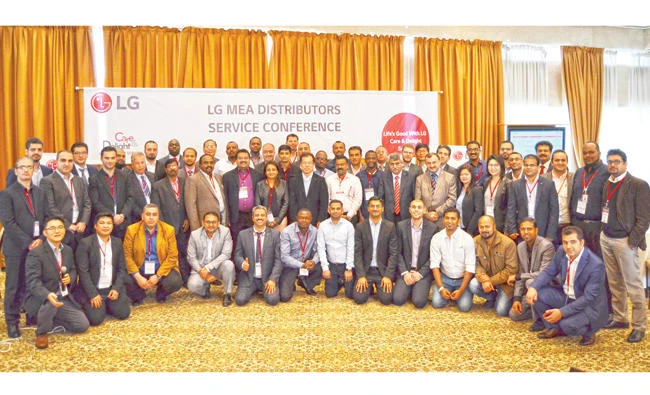 Shaker Group was awarded the ‘Best Performance Award’ for LG distributors in
the Middle East and Africa this year.