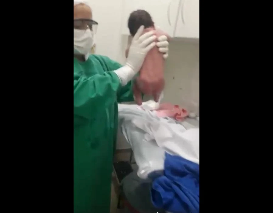 The 41-second clip was uploaded on May 26 by Arlete Arantes from Brazil. (Photo courtesy: Facebook)