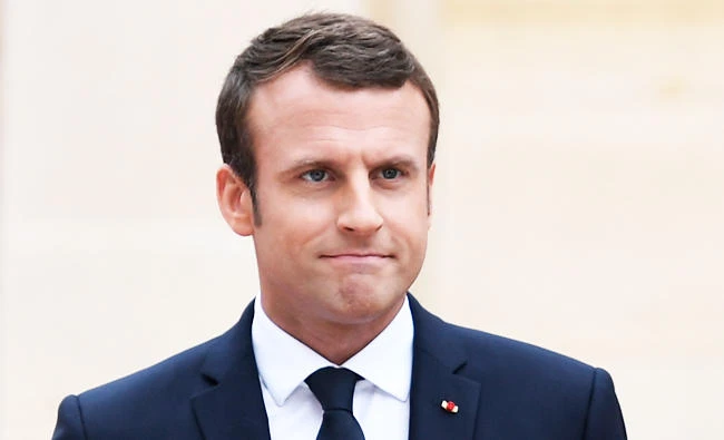 French President Emmanuel Macron. (AFP)