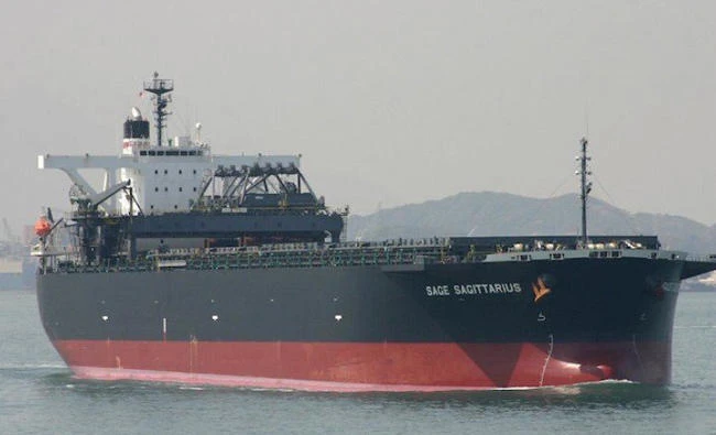 The MV Sage Sagittarius. (Twitter)