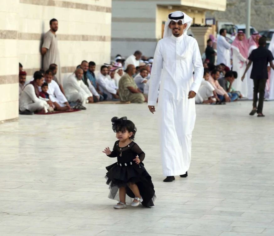 Eid Al-Fitr in Makkah, Saudi Arabia. (AN photo by Ahmed Al-Hashad)