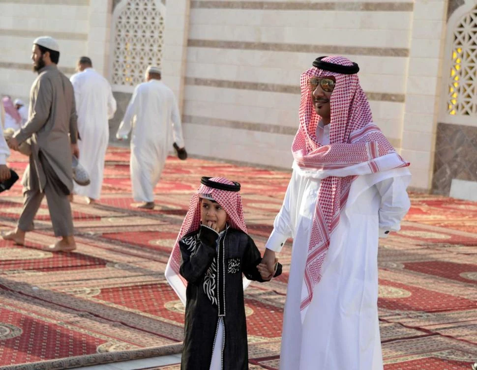 Eid Al-Fitr in Makkah, Saudi Arabia. (AN photo by Ahmed Al-Hashad)