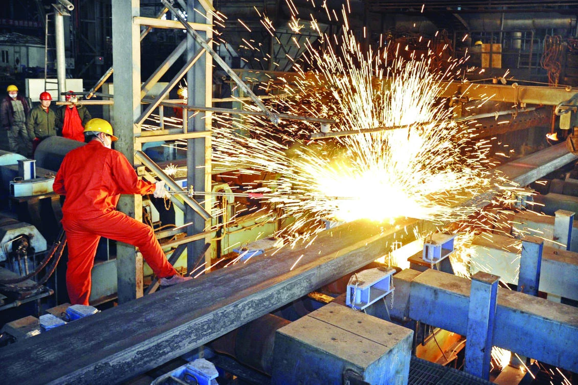 Activity in China’s steel industry expanded at the fastest pace in a year in May, supported by an increase in new orders, a separate survey showed, suggesting still-solid demand in the construction sector. (Reuters)