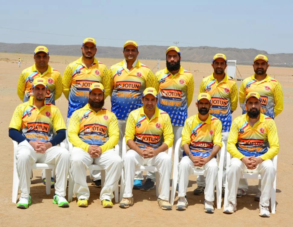 Kashmir Stags cricket team. (AN photos)