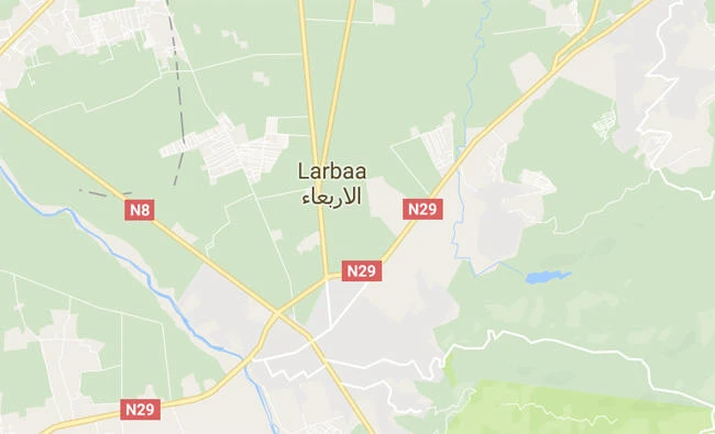 Gunmen opened fire on the gendarmerie patrol late on Wednesday in Larbaa area in Blida region. (Google Maps)