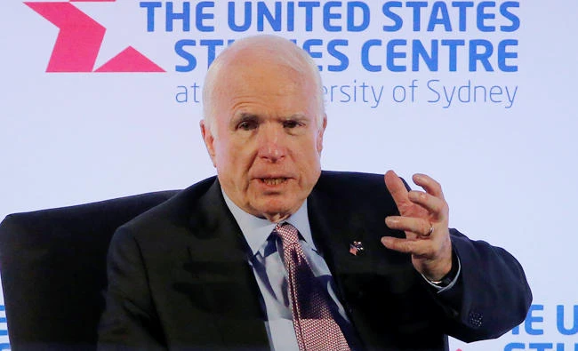 US Senator John McCain. (Reuters)