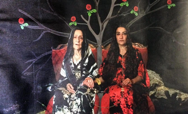Ghada Khunji’s Mama & Magdalena. (Photos by Lulwa Shalhoub)
