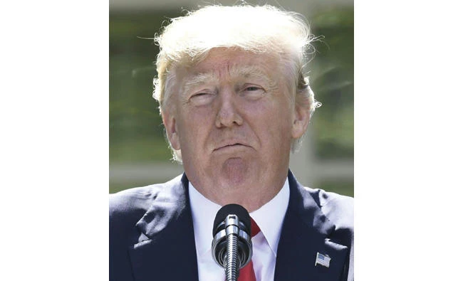 US President Donald Trump