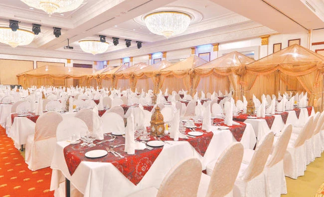 The hotel management takes extra care for arrangements during the holy month.