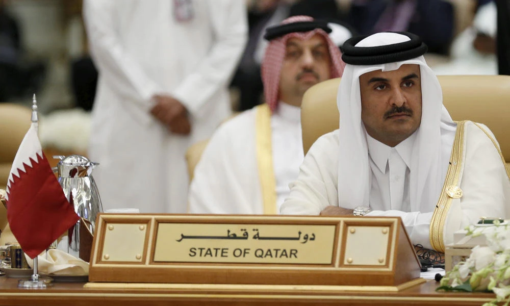 The Emir of Qatar Tamim bin Hamad al-Thani attends the final session of the South American-Arab Countries summit, in Riyadh November 11, 2015. (REUTERS/Faisal Al Nasser/File Photo)