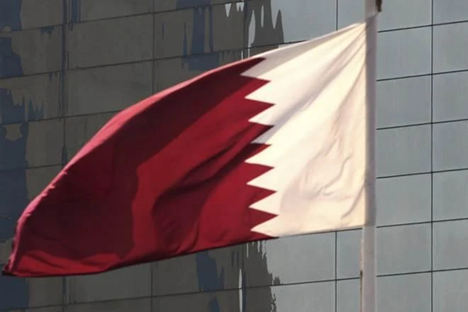Qatari flag. (Reuters)