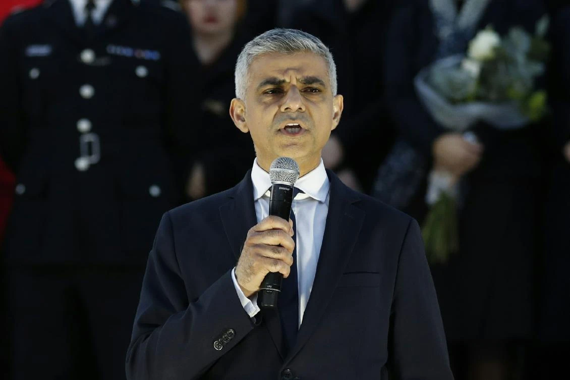 Mayor of London Sadiq Khan. (AFP)