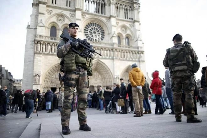 France says Notre Dame attack an 'isolated act.(AFP)'