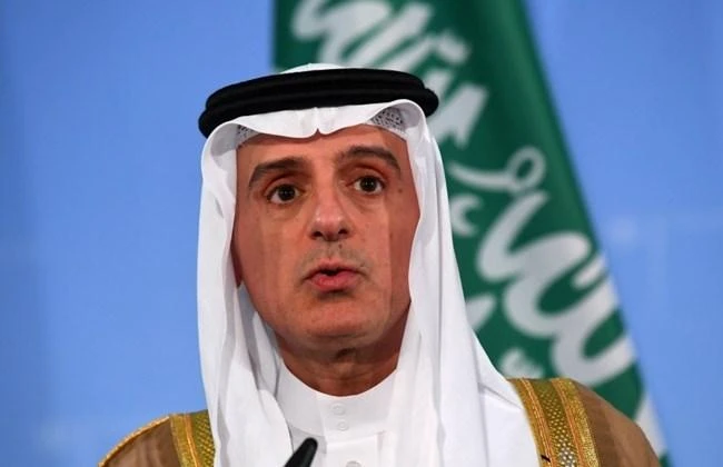 Saudi Arabian Foreign Minister Adel al-Jubeir attends a joint press conference with his German counterpart at the Foreign Ministry in Berlin on June 7, 2017. (AFP)