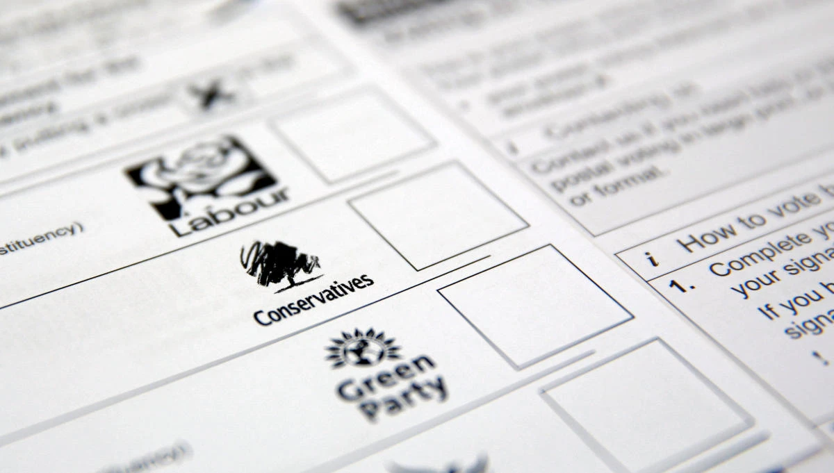 Postal voting papers for the UK general election, which is due to take place June 8, 2017, are seen in this May 26 illustration photo. (Reuters)