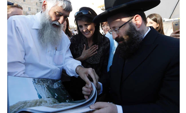 US envoy Haley in Jerusalem vows to defend Israel at UN