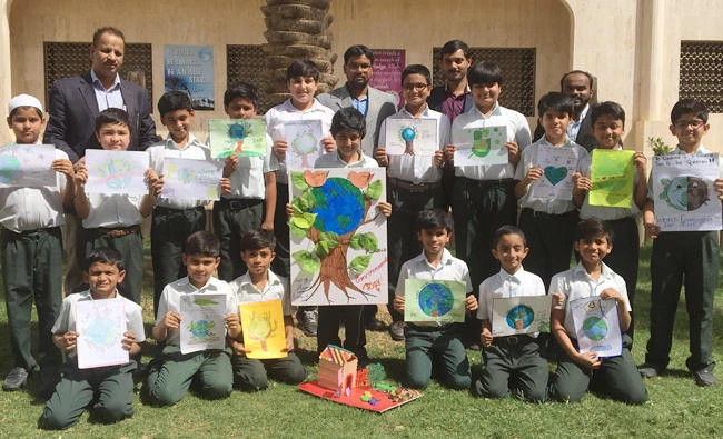 Various activities at Alif International School were conducted for students in connection
with the day to signify the need to protect Mother Nature.