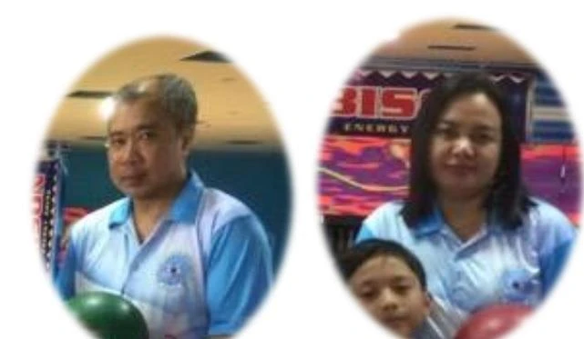 Bowlers of the Week Conrad Baltazar and Malou Nidoy. (AN photos)