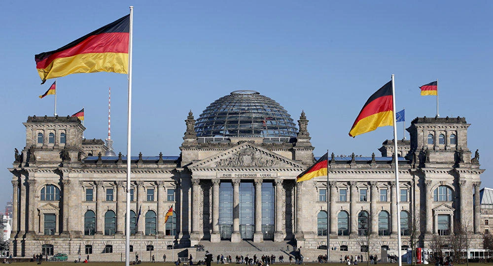 The Reichstag building of German government in Berlin. (AFP)
