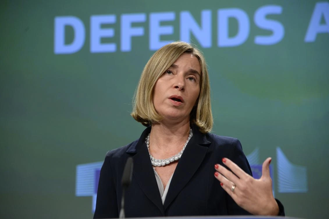 European Union High Representative for Foreign Affairs and Security Policy Federica Mogherini. (AFP)