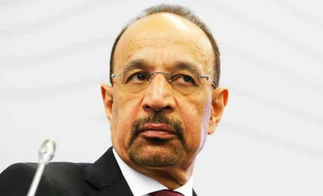 Saudi Energy Minister Khalid Al-Falih attends a session of the St. Petersburg International Economic Forum (SPIEF), Russia, in this June 2, 2017 photo.
(REUTERS)