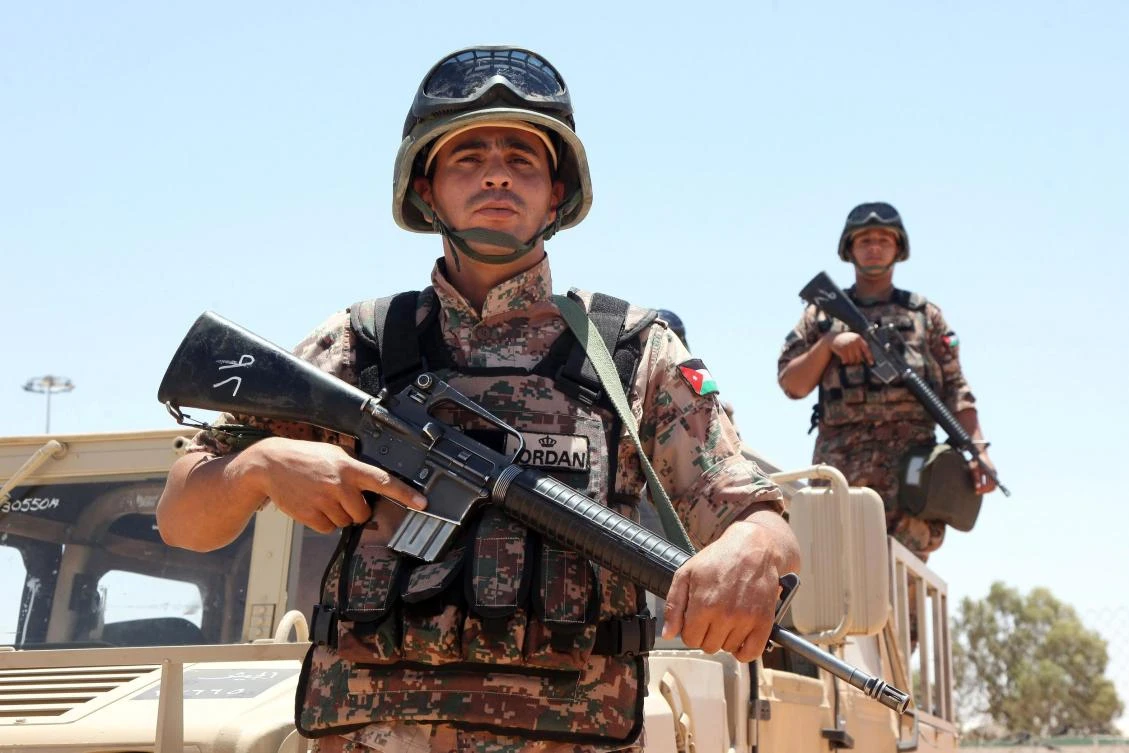 Jordan troops killed 5 suspected infiltrators from Syria.(AFP)