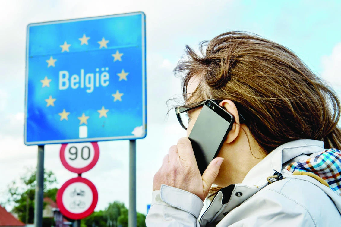 Roaming charges within and outside Europe account for an average of around 5 percent of sales for telephone operators in Europe, estimates Sylvain Chevallier of BearingPoint. (AFP)