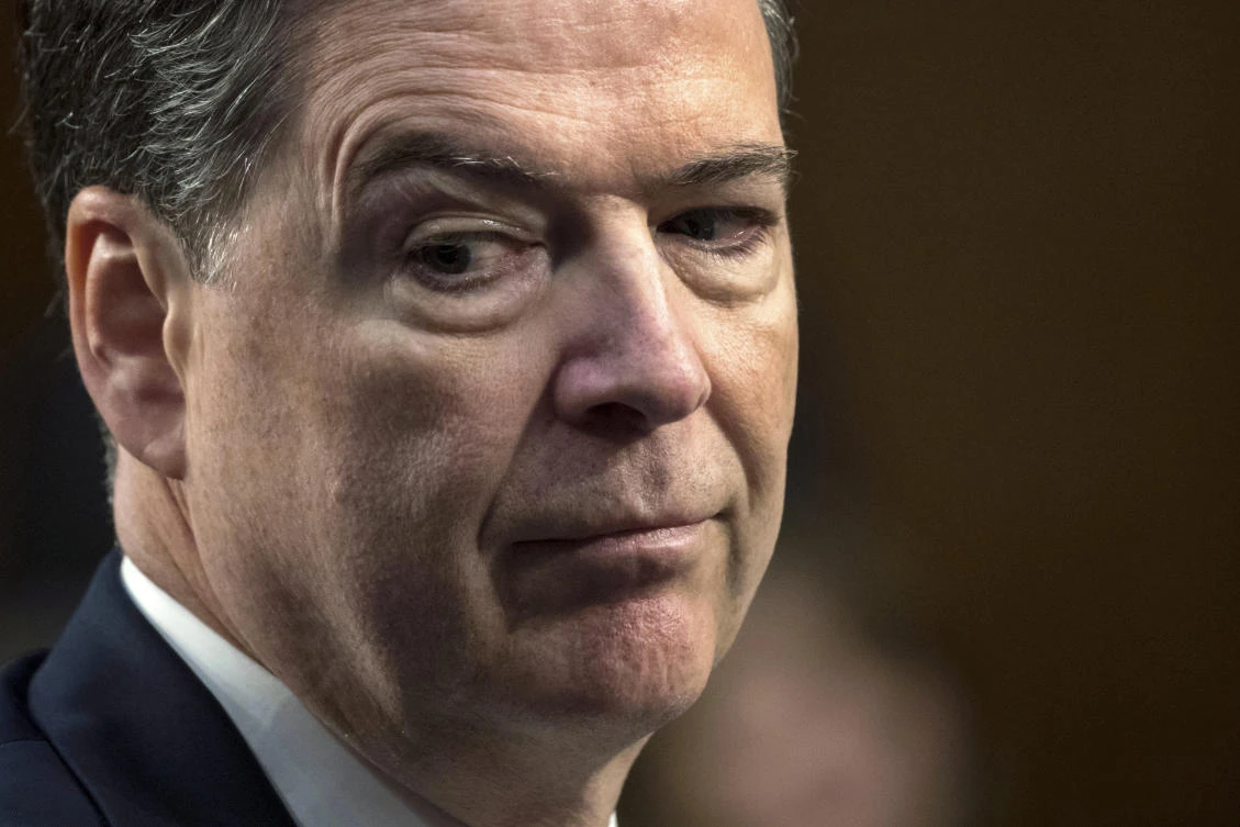 Former FBI director James Comey. (AP)