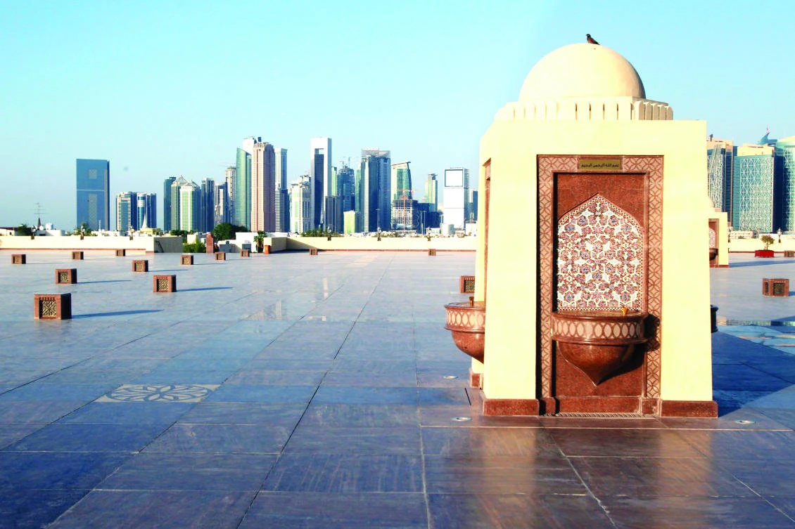 A general view of buildings in Doha. (Reuters)