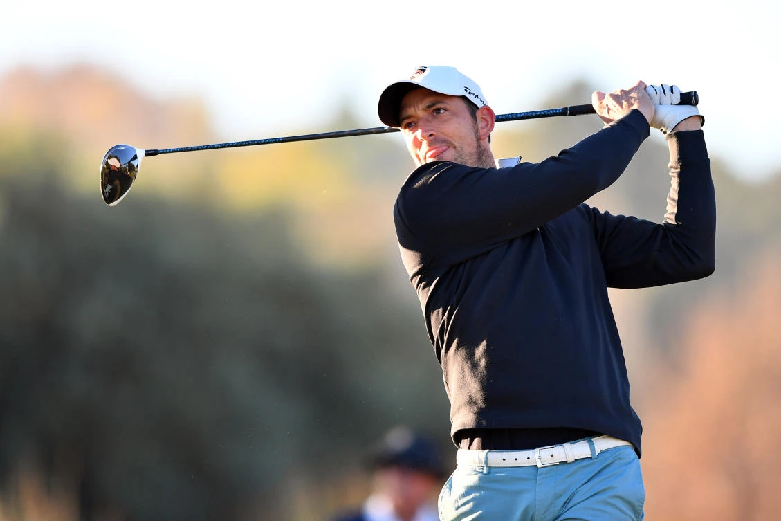 Jamie Elson on his way to a five-under 67 and the lead going into the final round of the Jo'burg City Masters. (AN photo)