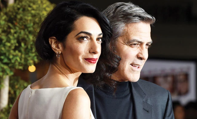 George Clooney and Amal Clooney