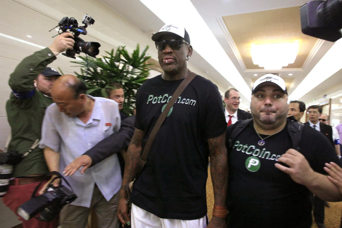 Unwrapping Dennis Rodman’s bizarre gift bag for North Korean officials