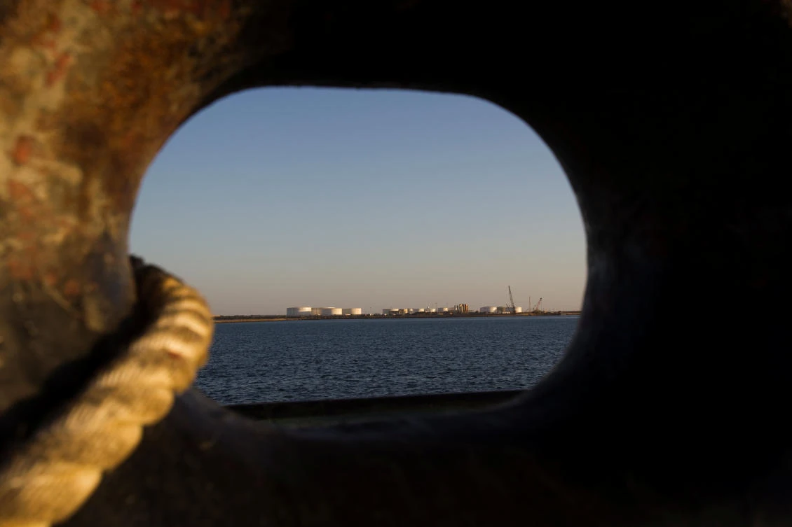 Iran’s Navy has conducted a joint exercise with a Chinese fleet near the Strait of Hormuz. (Reuters)