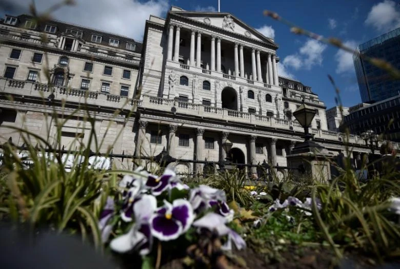 A general view shows the Bank of England in the City of London, Britain April 19, 2017. (REUTERS)