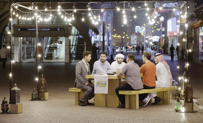 The People’s Platter invited passersby to sit down, break bread and connect in a way they have never done before.