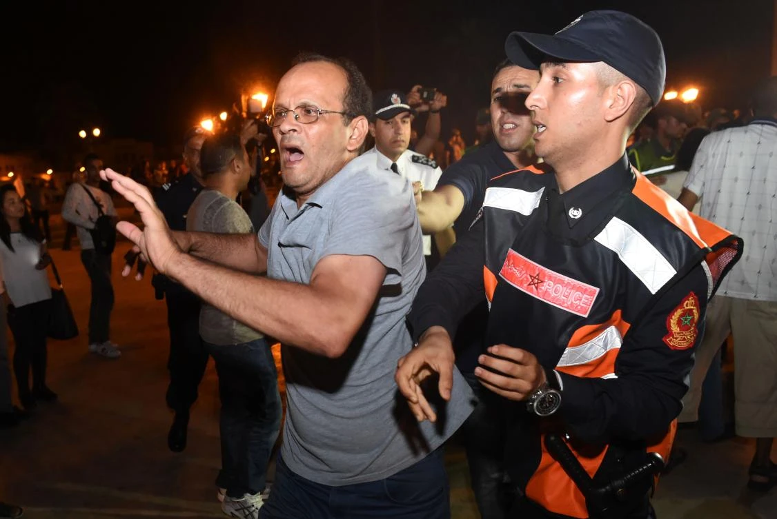 The Rif has long had a tense relationship with the central authorities in Rabat, and it was at the heart of the Arab Spring-inspired protests in Morocco in February 2011. (AFP)