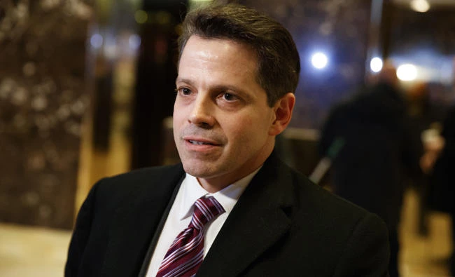 Anthony Scaramucci, an associated of President Donald Trump. (AP Photo/Evan Vucci, File)