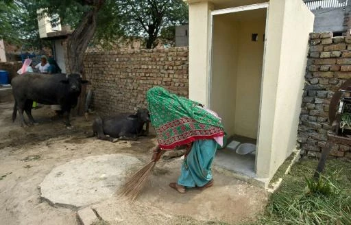 Women are often kept behind closed doors and treated as second-class citizens in Haryana, where male-dominated councils issue diktats aimed at upholding conservative traditions. (AFP)