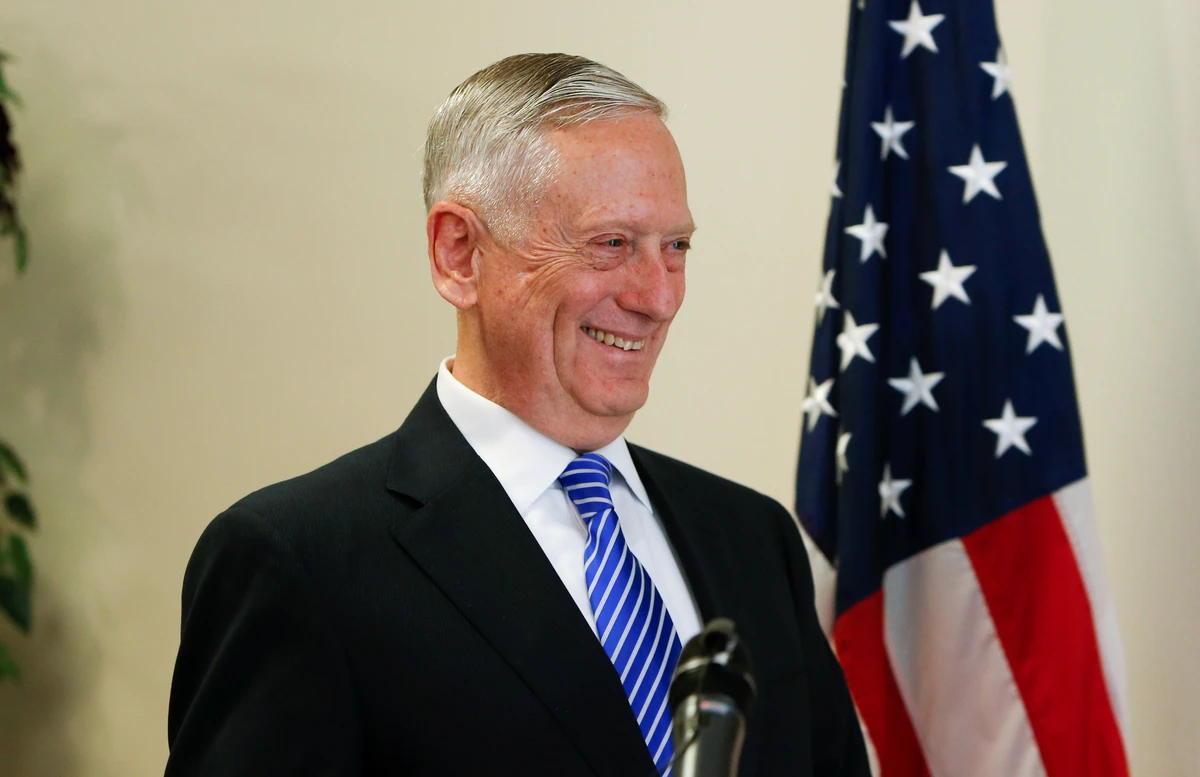 U.S. Defence Minister James N. Mattis. (REUTERS)