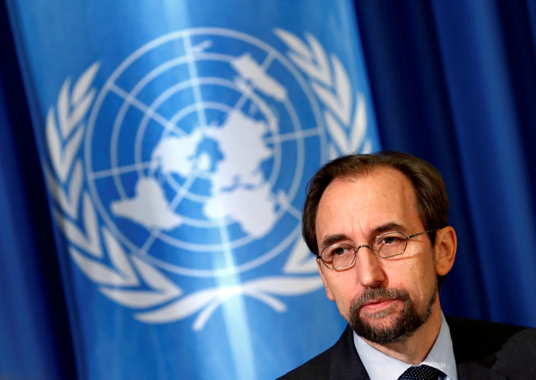 United Nations High Commissioner for Human Rights Zeid Ra'ad Al Hussein. (Reuters)